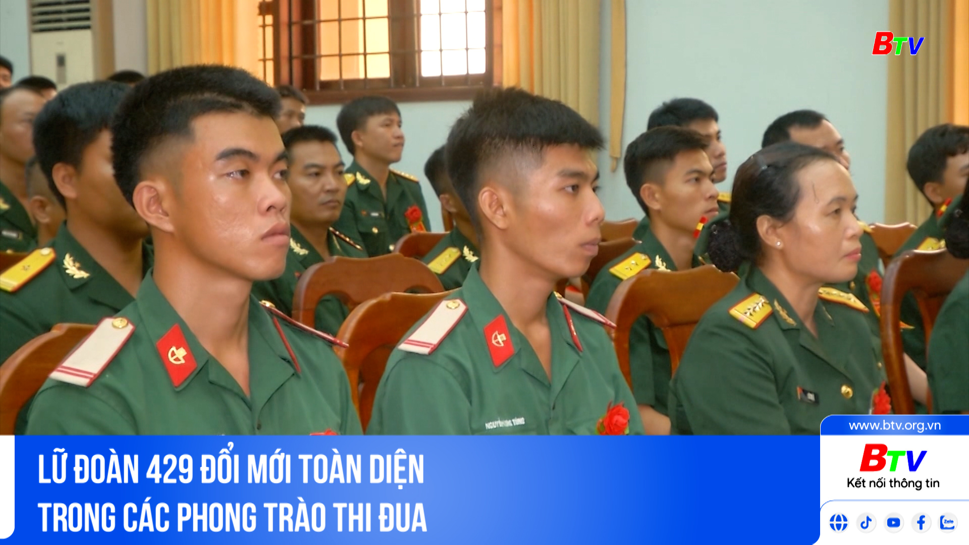 Lữ đoàn 429 đổi mới toàn diện trong các phong trào thi đua